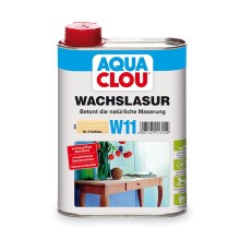 W11 AQUA CLOU Wachslasur, Farbe: farblos, Gebinde: 0,25 ltr.
