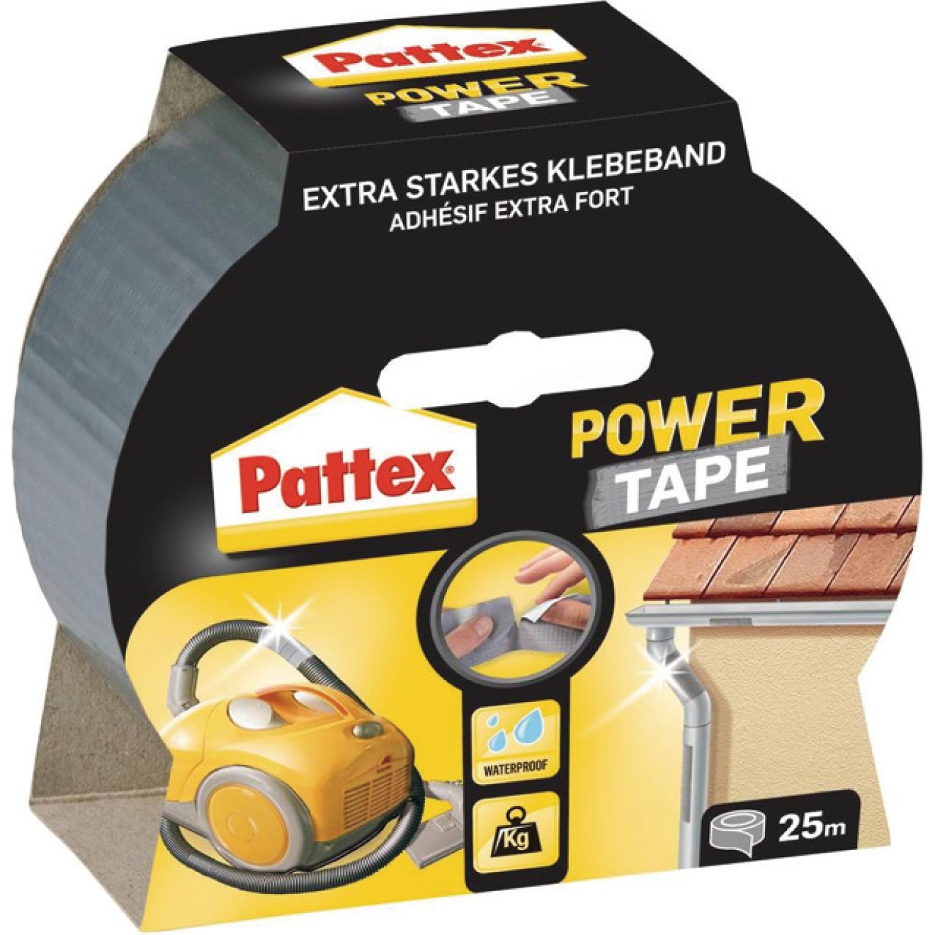 Pattex Power Tape 50mm silber