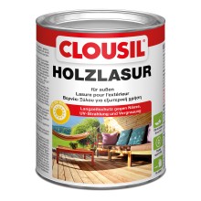 Clousil Holzlasur, Farbe: mahagoni, Gebinde: 0,75 ltr.