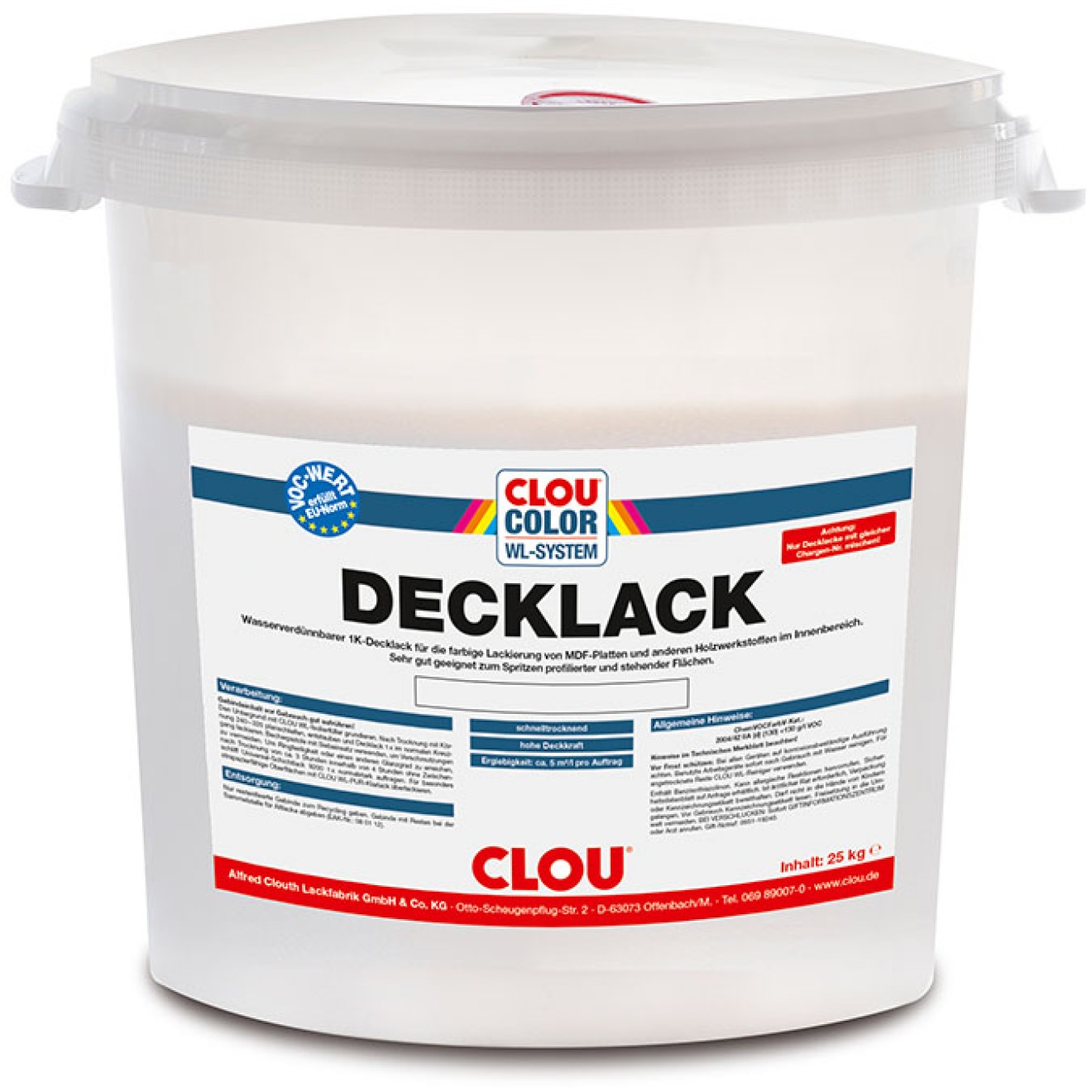 CLOU WL-Decklack