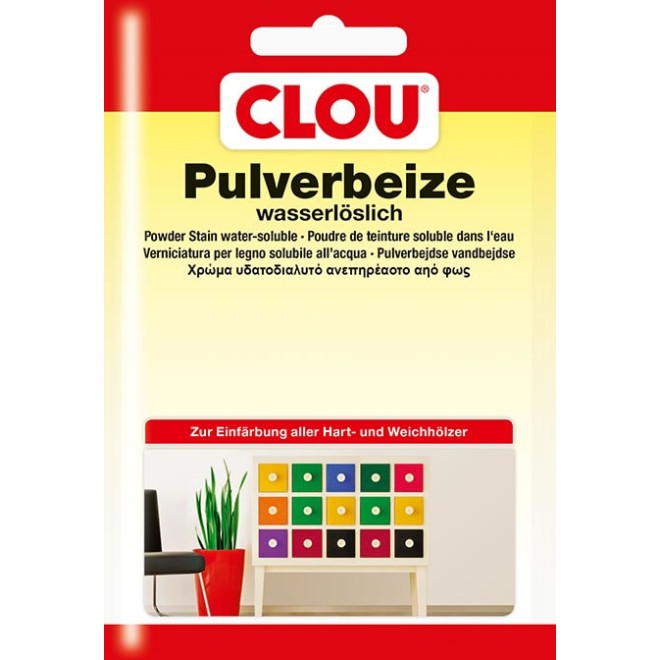 Wasserbeize in Pulver Beutel