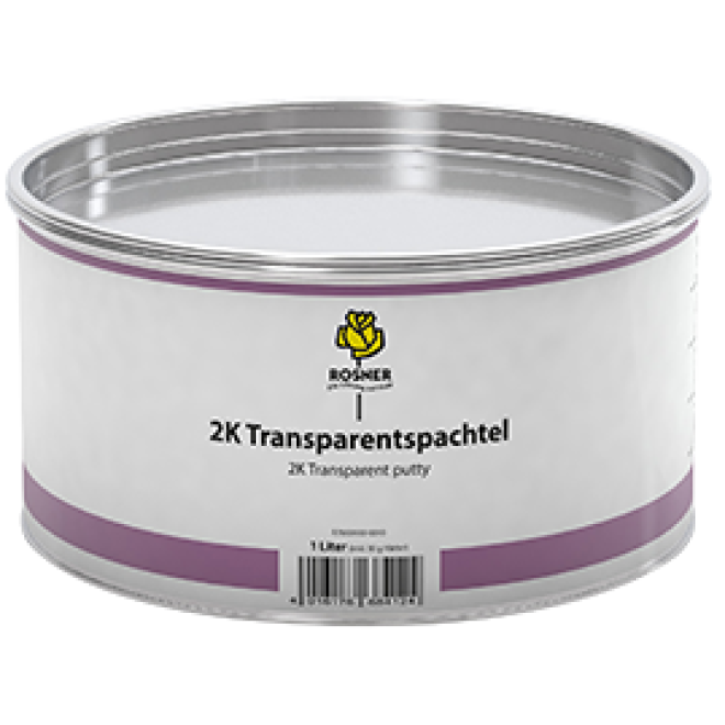 Rosner 2K Transparentspachtel Polyesterspachtel