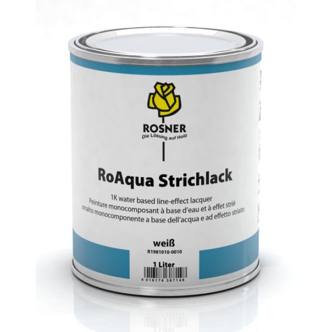 Rosner RoAqua Strichlack weiß