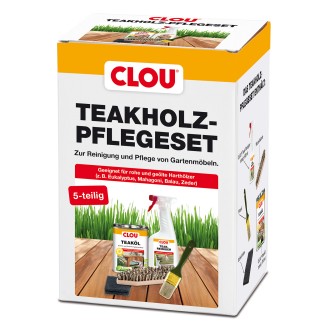 CLOU Teakholz-Pflegeset